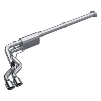 MBRP® - Installer Series™ Aluminized Steel Race Profile Cat-Back Exhaust System with Dual Side Exit