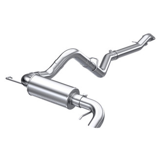 MBRP® - Installer Series™ Aluminized Steel Cat-Back Exhaust System with Single Rear Exit