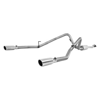MBRP® - Installer Series™ Aluminized Steel Cat-Back Exhaust System with Split Rear Exit