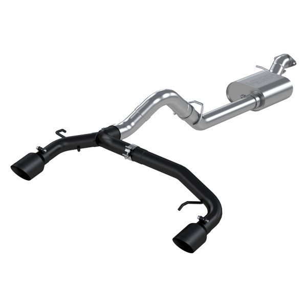 MBRP® - Armor BLK™ Aluminized Steel Cat-Back Exhaust System