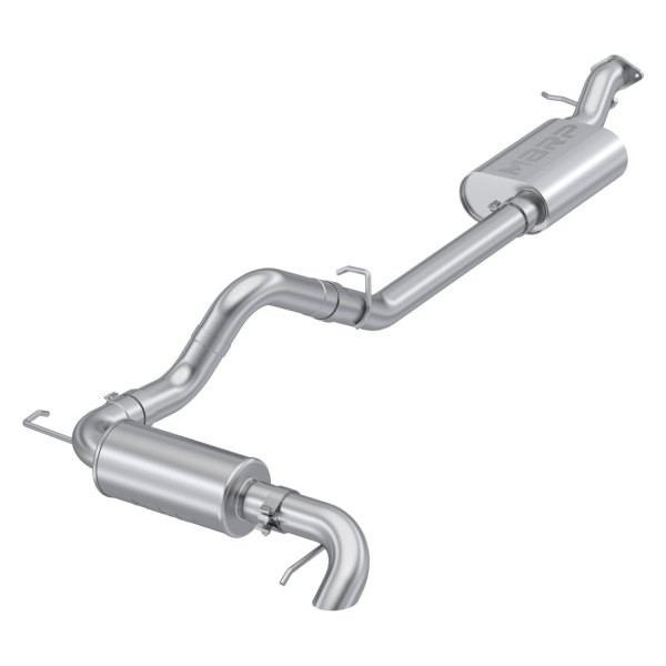 MBRP® - Armor Lite™ Aluminized Steel Touring Profile Cat-Back Exhaust System