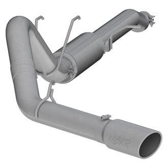 MBRP® - Installer Series™ Aluminized Steel Tour Profile Resonator-Back Exhaust System with Single Side Exit