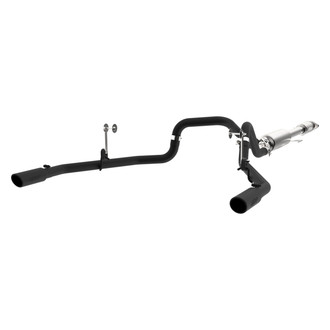 MBRP® - Black Series™ Aluminized Steel Cat-Back Exhaust System with Split Rear Exit