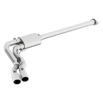 MBRP® - Installer Series™ Aluminized Steel Race Version Cat-Back Exhaust System with Dual Side Exit