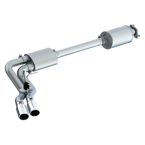 MBRP® - Installer Series™ Aluminized Steel Street Version Cat-Back Exhaust System, Ford F-150