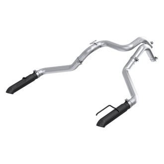 MBRP® - Armor BLK™ 304 SS Axle-Back Exhaust System with Split Rear Exit
