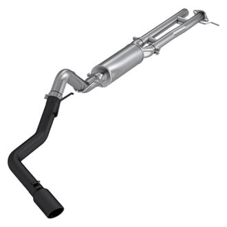 MBRP® - Armor BLK™ Aluminized Steel Cat-Back Exhaust System with Single Side Exit