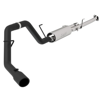 MBRP® - Black Series™ Aluminized Steel Cat-Back Exhaust System with Single Side Exit