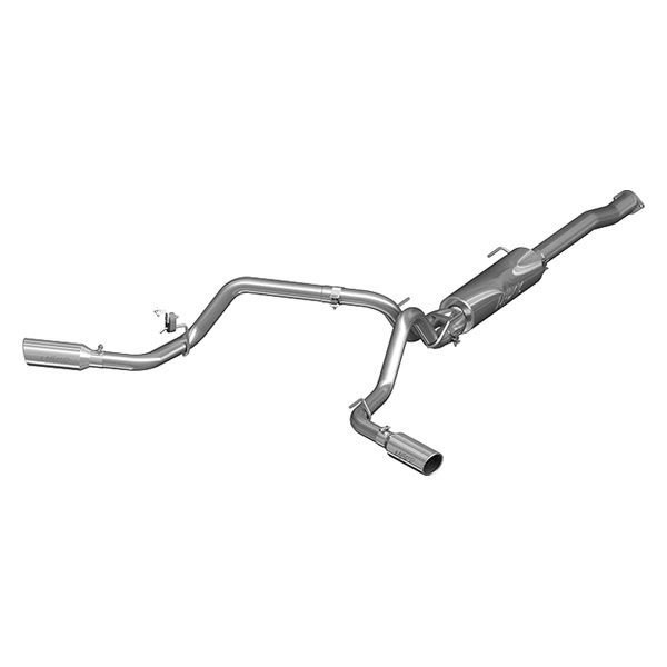 MBRP® - Installer Series™ Aluminized Steel Cat-Back Exhaust System, Toyota Tacoma