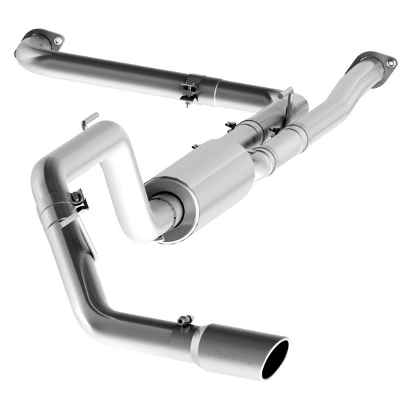 MBRP® - Installer Series™ Aluminized Steel Cat-Back Exhaust System, Nissan Titan XD