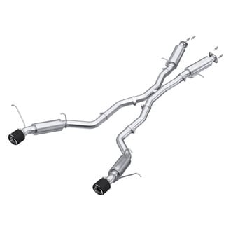 MBRP® - Pro Series™ 304 SS Cat-Back Exhaust System with Split Rear Exit
