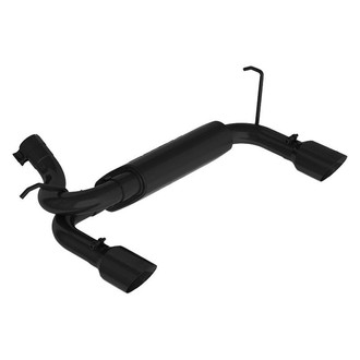 MBRP® - Black Series™ Aluminized Steel Axle-Back Exhaust System with Split Rear Exit