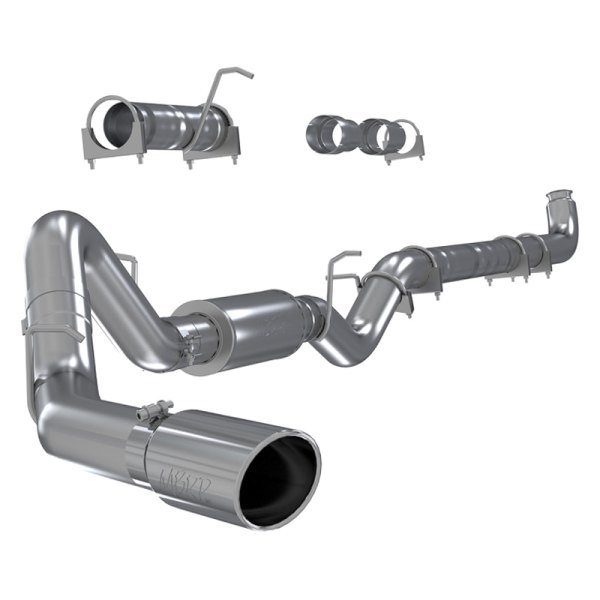 MBRP® - Installer Series™ Aluminized Steel Off-Road Downpipe-Back Exhaust System