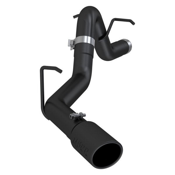 MBRP® S6058BLK - Black Series™ Aluminized Steel DPF-Back Exhaust System