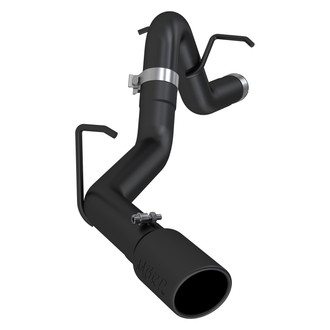 MBRP® - Black Series™ Aluminized Steel DPF-Back Exhaust System with Single Side Exit