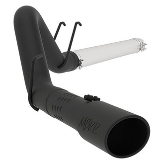 MBRP® - Black Series™ Aluminized Steel DPF-Back Exhaust System with Single Side Exit