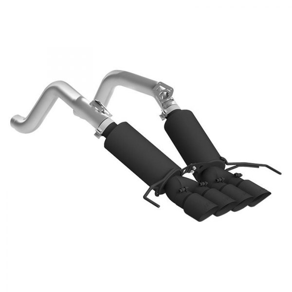 MBRP® - Black Series™ 304 SS Axle-Back Exhaust System, Chevy Corvette