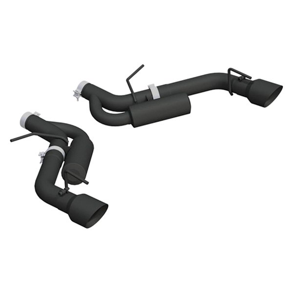 MBRP® - Black Series™ Aluminized Steel Axle-Back Exhaust System, Chevy Camaro
