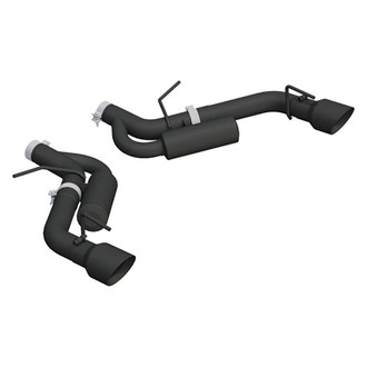 MBRP® - Black Series™ Aluminized Steel Axle-Back Exhaust System with Split Rear Exit