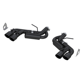 MBRP® - Black Series™ Aluminized Steel Axle-Back Exhaust System with Quad Rear Exit