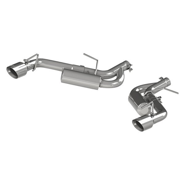 MBRP® - Pro Series™ 304 SS Race Axle-Back Exhaust System, Chevy Camaro
