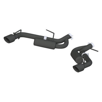MBRP® - Black Series™ Aluminized Steel Race Axle-Back Exhaust System with Split Rear Exit