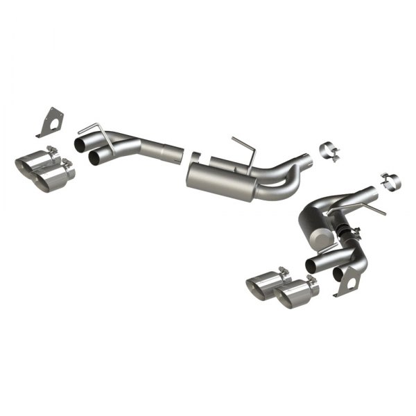 MBRP® - Pro Series™ 304 SS Axle-Back Exhaust System, Chevy Camaro