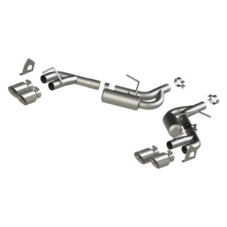 MBRP® - Installer Series™ Aluminized Steel Axle-Back Exhaust System with Quad Rear Exit