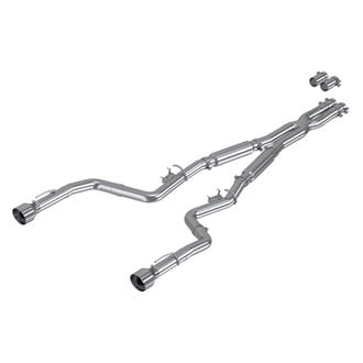 MBRP® - Installer Series™ Aluminized Steel Street Profile Cat-Back Exhaust System with Split Rear Exit
