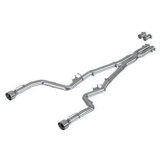 MBRP® - Installer Series™ Aluminized Steel Race Profile Cat-Back Exhaust System with Split Rear Exit