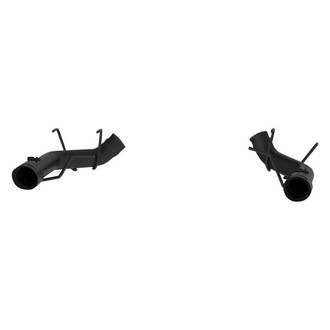 MBRP® - Black Series™ Aluminized Steel Muffler Delete Axle-Back Exhaust System with Split Rear Exit