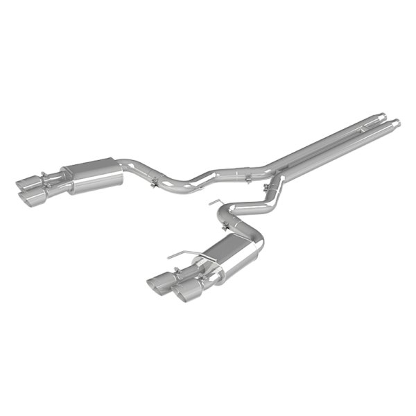 MBRP® - Installer Series™ Aluminized Steel Street Version Cat-Back Exhaust System, Ford Mustang