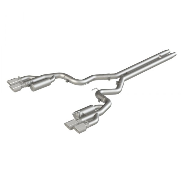 MBRP® - Installer Series™ Aluminized Steel Race Version Cat-Back Exhaust System, Ford Mustang