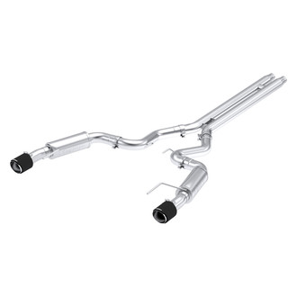 MBRP® - Armor Pro™ 304 SS Race Profile Cat-Back Exhaust System with Split Rear Exit