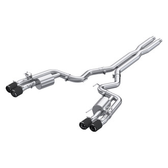 MBRP® - Armor Pro™ 304 SS Active Profile Cat-Back Exhaust System with Quad Rear Exit