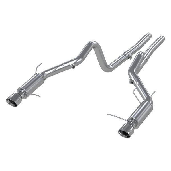 MBRP® - Pro Series™ 304 SS Race Version Cat-Back Exhaust System, Ford Mustang
