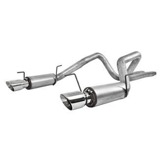 MBRP® - Installer Series™ Aluminized Steel Race Version Cat-Back Exhaust System with Split Rear Exit
