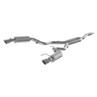 MBRP® - Installer Series™ Aluminized Steel Street Version Cat-Back Exhaust System with Split Rear Exit