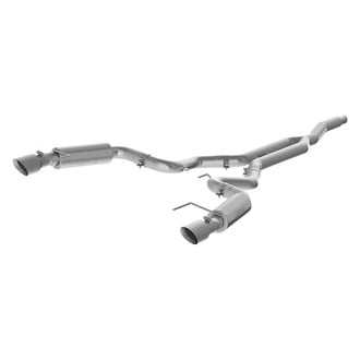 MBRP® - Installer Series™ Aluminized Steel Race Version Cat-Back Exhaust System with Split Rear Exit