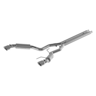 MBRP® - Installer Series™ Aluminized Steel Race Version Cat-Back Exhaust System with Split Rear Exit