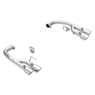 MBRP® - Armor Pro™ 304 SS Axle-Back Exhaust System with Quad Rear Exit