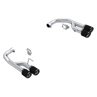 MBRP® - Armor Pro™ 304 SS Axle-Back Exhaust System with Quad Rear Exit