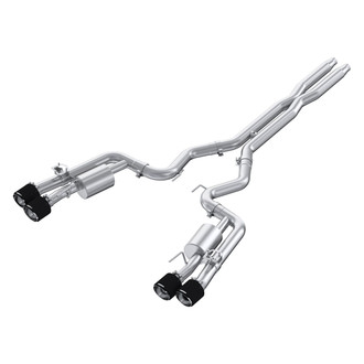 MBRP® - Armor Pro™ 304 SS Cat-Back Exhaust System with Quad Rear Exit