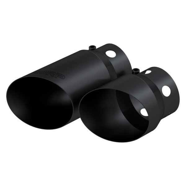 MBRP® - 304 SS Round Black Coated Exhaust Tip Cover Set