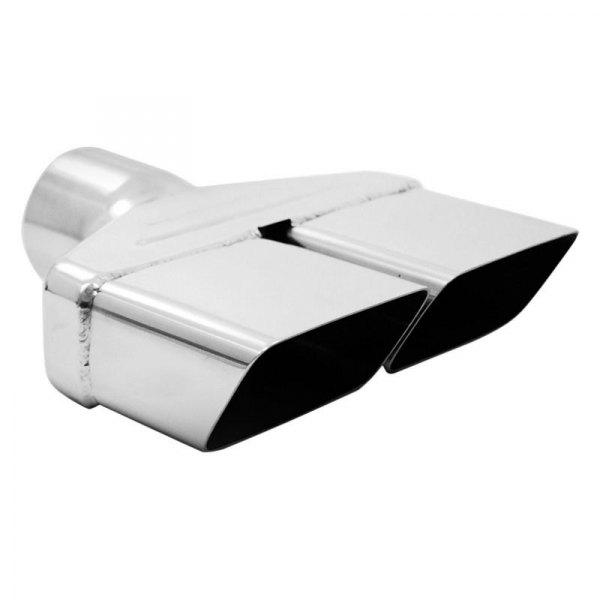 MBRP® - 304 SS Rectangular Angle Cut Polished Exhaust Tip