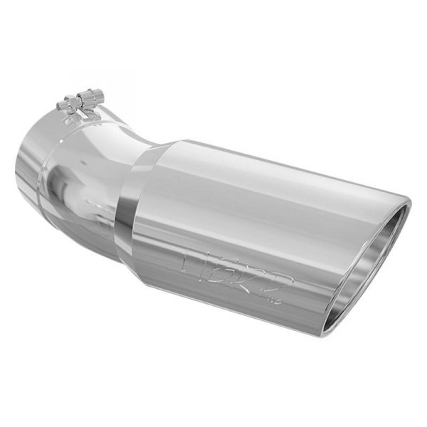 MBRP® - 304 SS Round 30 Degree Rolled Edge Angle Cut Polished Exhaust Tip