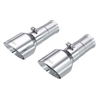 MBRP® - Armor Pro™ 304 SS Round Angle Cut Double-Wall Polished Exhaust Tips