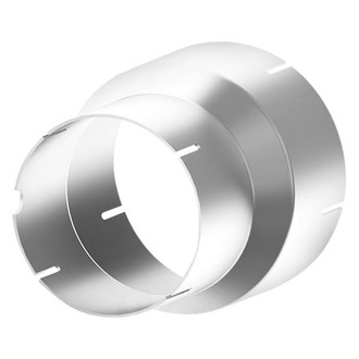 MBRP® - Aluminized Steel Pipe Adapter (4" Inlet, 5" Outlet, 6" Length)