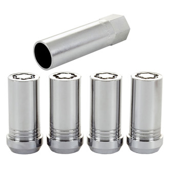 McGard® - Chrome Silver Cone Seat Tuner Wheel Lock Set