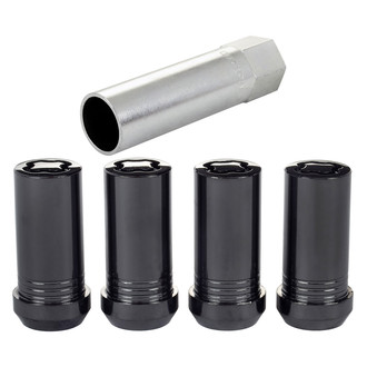McGard® - Chrome Black Cone Seat Tuner Wheel Lock Set